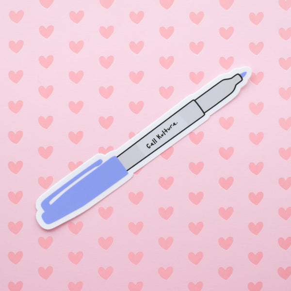 Permanent marker | vinyl science sticker (STEM)