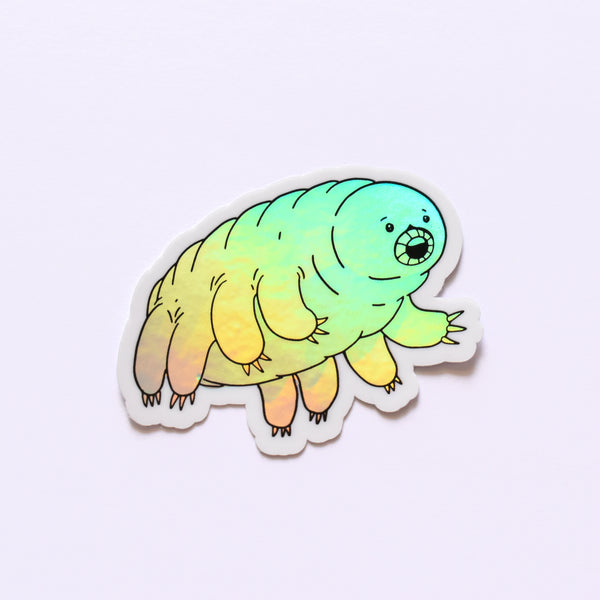 Tardigrade | holo science sticker (biology)