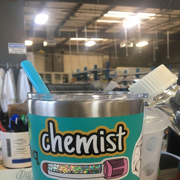 Chemist | vinyl science sticker (chemistry)