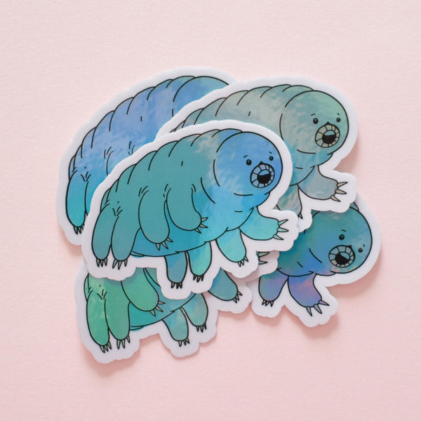 Tardigrade | holo science sticker (biology)