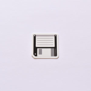 Floppy Disk | vinyl science sticker (STEM, tech)